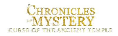 Chronicles of Mystery: Curse of the Ancient Temple title screen for Nintendo DS